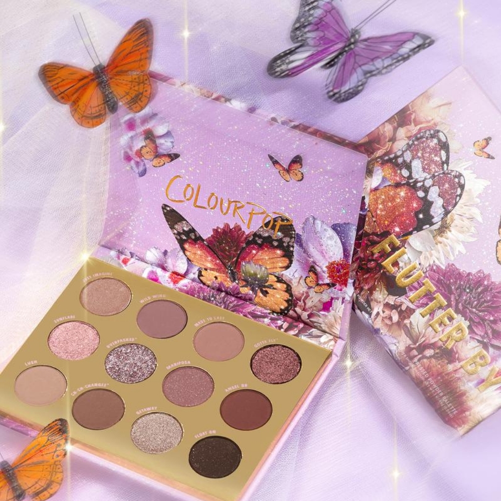 Colourpop Flutter By Eyeshadow Palette New